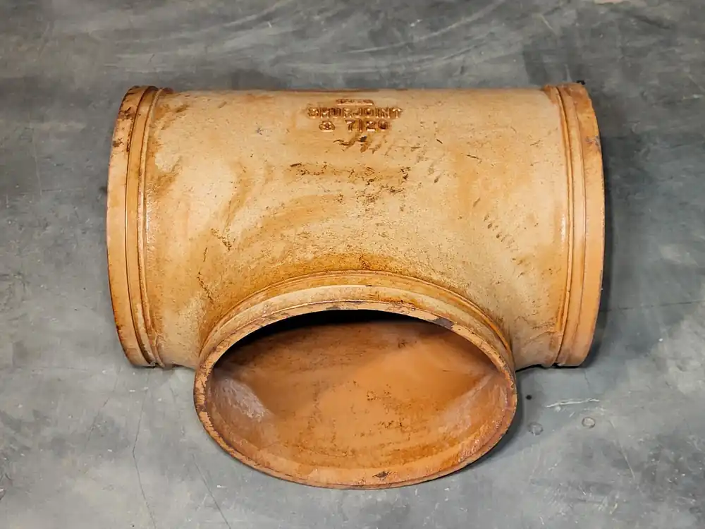 12"/323.9 Grooved End Tee Fitting 7120