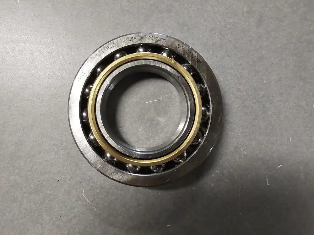 Single Row Angular Contact Ball Bearing 65mm ID x 120mm OD x 23mm W, 7213 BECBM