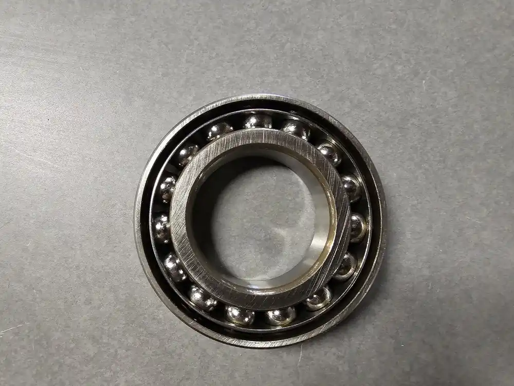 Single Row Angular Contact Ball Bearing 55mm ID x 100mm OD x 21mm W, 7211B