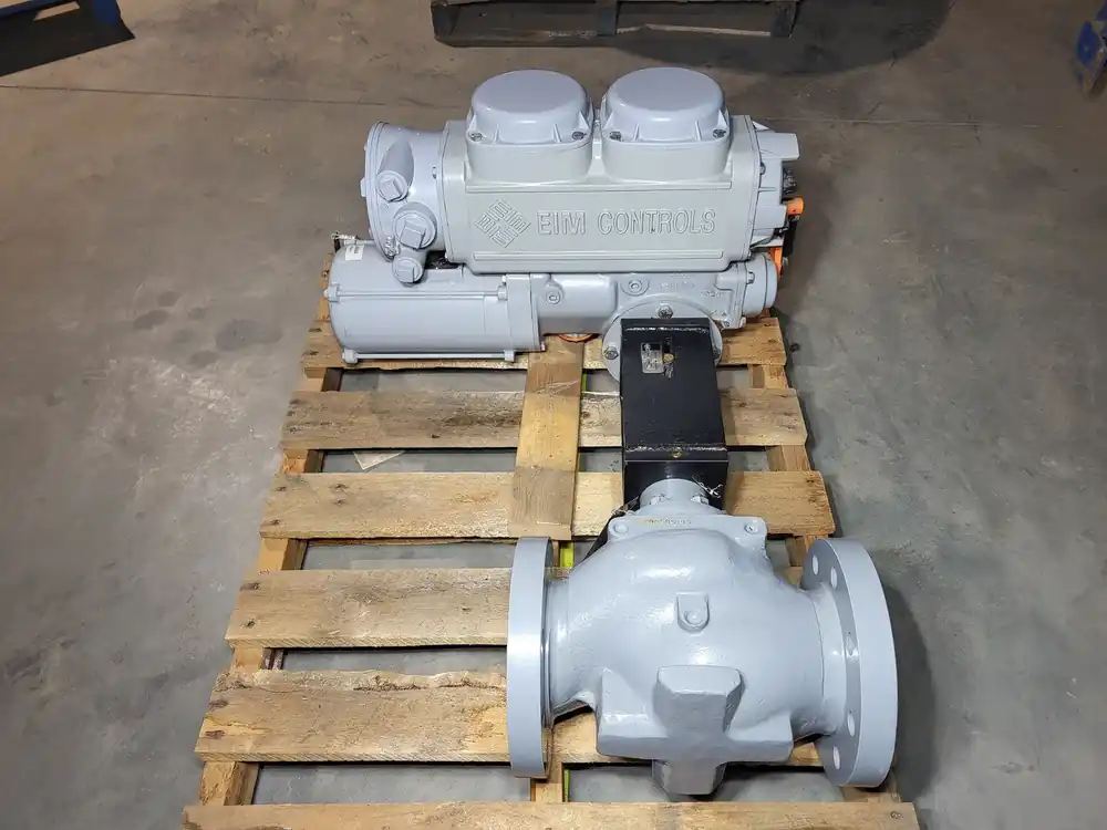 4" Class 300 Control Valve EW CAV III w/ Actuator 1CAA-4