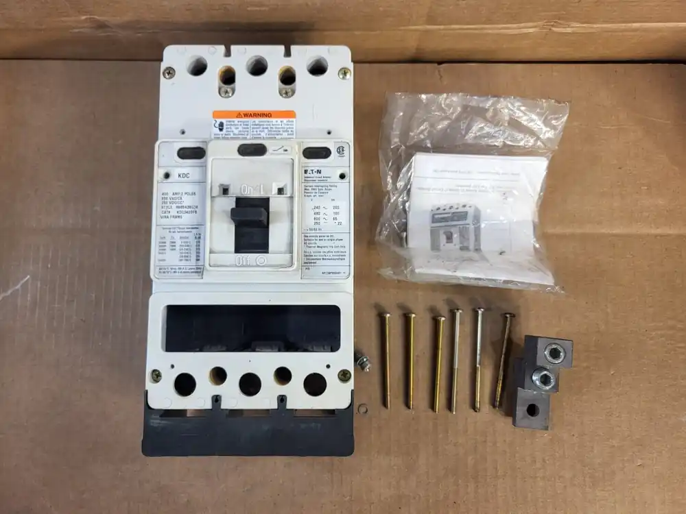 400 Amp, 3 Pole, 600 Volt Circuit Breaker KDC3400 FS