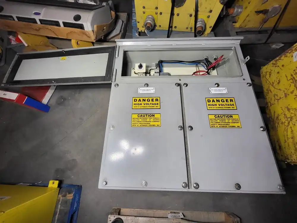 3 kVA x 2 Control Power Transfer Box 4160 pri. volts, 120/240 sec. volts
