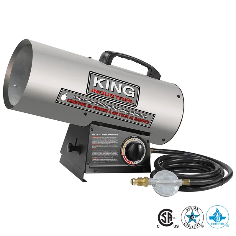 60,000 Forced Air Construction Propane Heater KPH-60