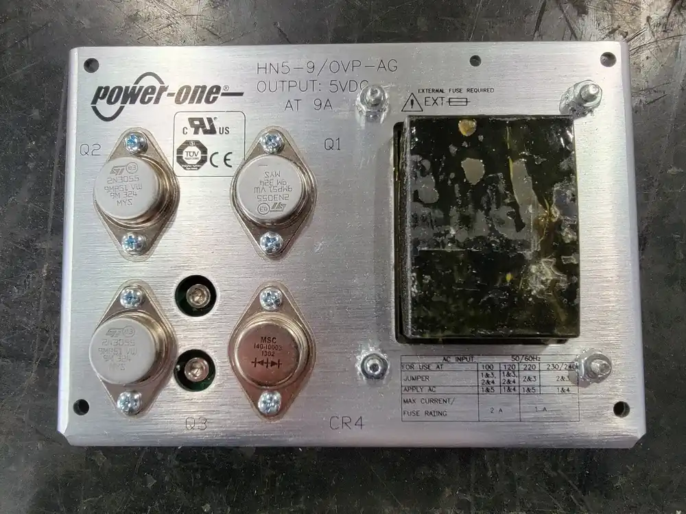 9 Amp 120/240 Volts Linear Power Supply HN5-9/OVP-AG
