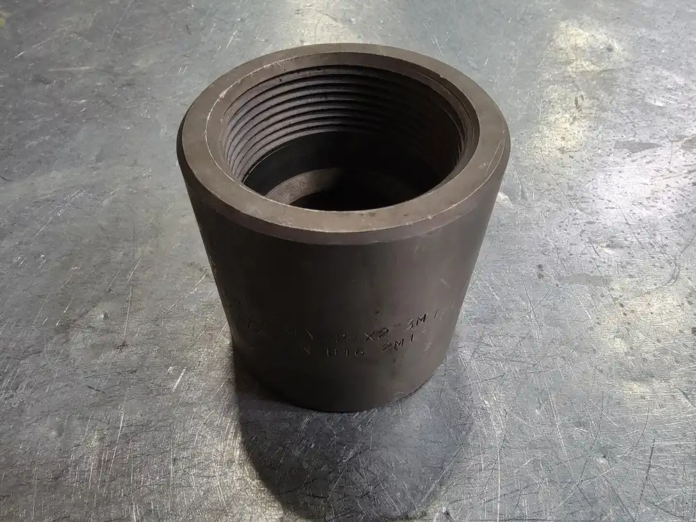 2.5 x 2-inch Threaded Coupling SA/A105N B16 2M1, Class 3000