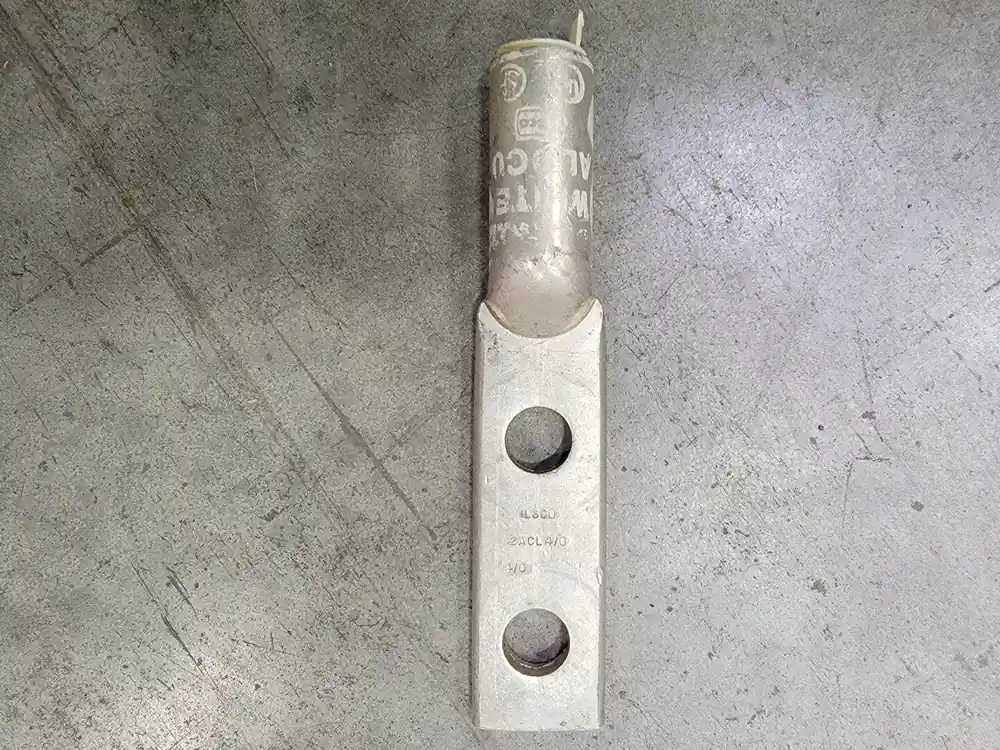 4/0 AWG 2 Hole Compression Lug 2ACL-4/0