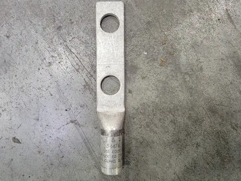 2/0 AWG High Voltage Compression Lug Brown Die 47R, 54476