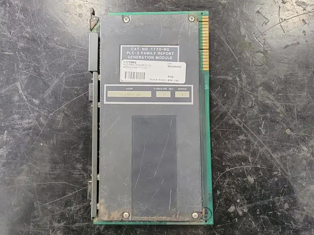 PLC-2 Family Report Generation Module 1770-RG, Series A, Processor, W/1770-C