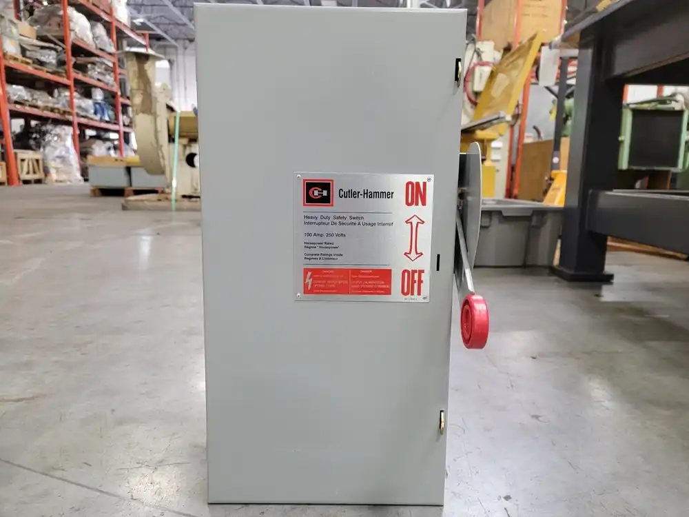 100 Amp Heavy Duty Safety Switch No. 1HD323N