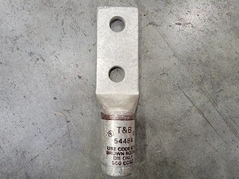 500 MCM 2 Hole Compression Lug Brown Die 87R No. 54484