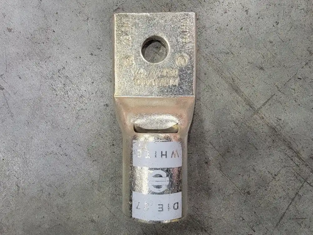 1000 MCM 1 Hole Compression Lug White Die 27 No. YAL44T58