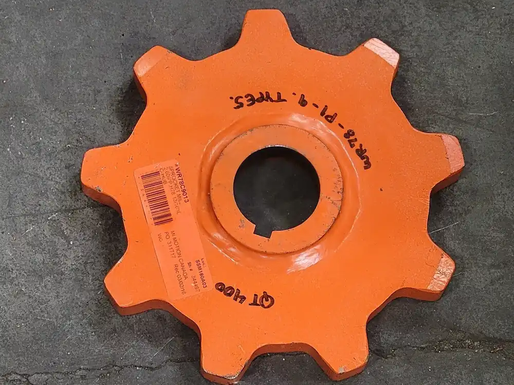 Mill Chain Sprocket WR78C9013, Size 78, 9 Teeth