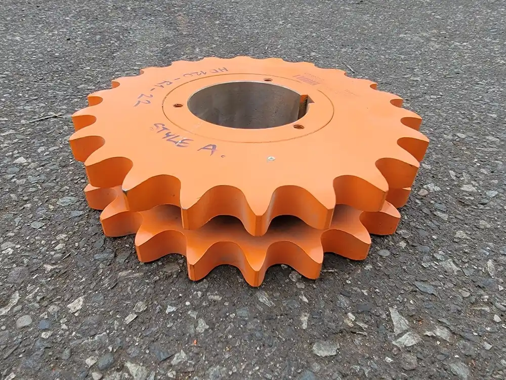 Roller Chain Sprocket HD120R22215, Double, Size 120, 22 Teeth