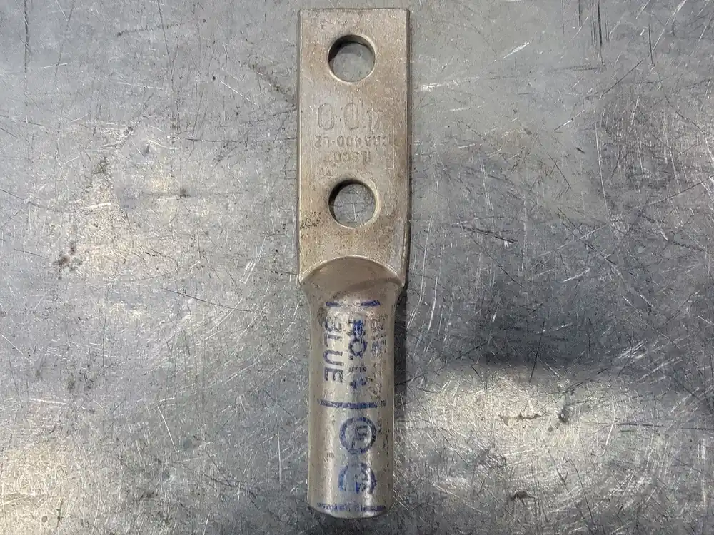 400 kcmil 2 Hole Compression Lug Blue Die 14 No. CRA400-L2