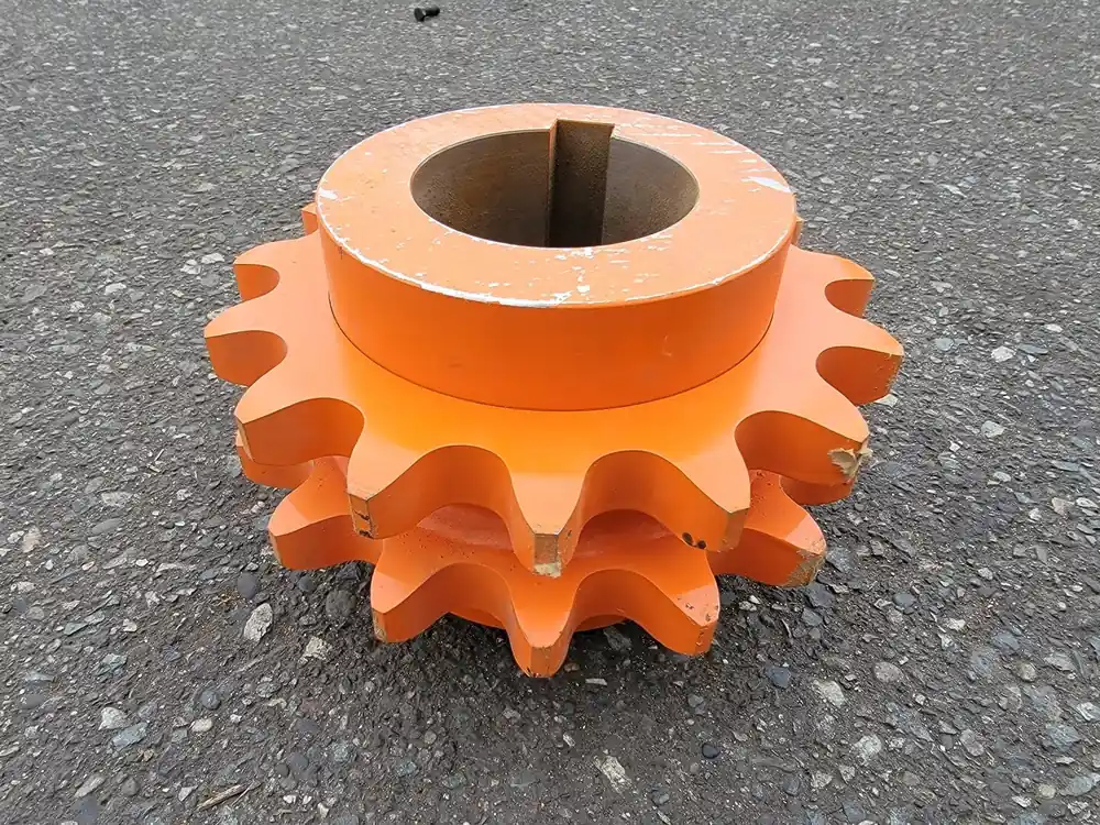 Roller Chain Sprocket HD140C15, Double, Size 140, 15 Teeth