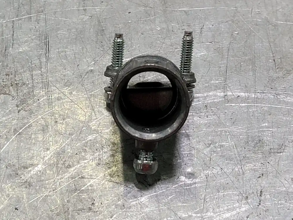 Iberville 1/2" - 3/8" EMT/Flex Coupling CI5153, Zinc Alloy