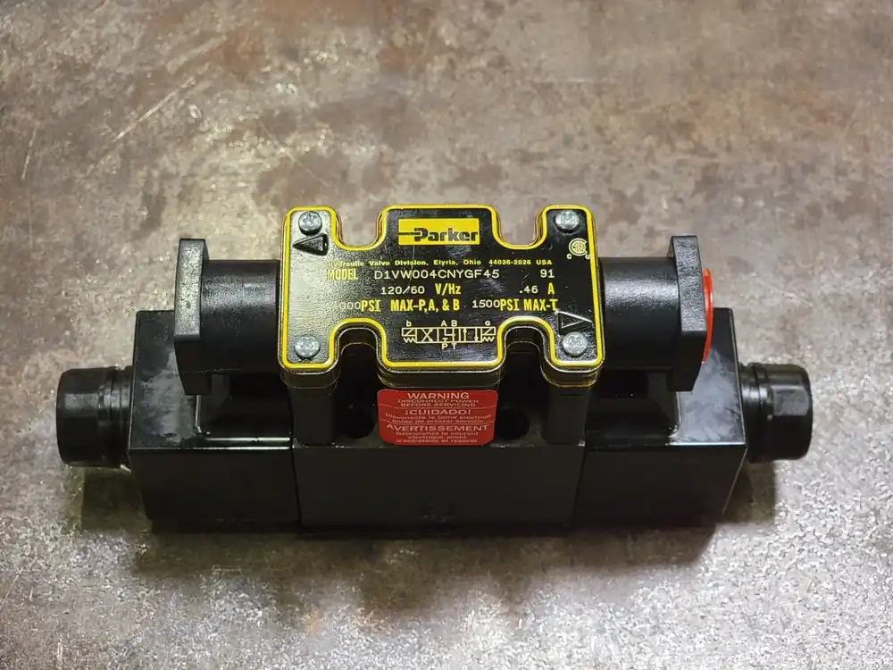 Hydraulic Directional Valve D1VW004CNYGF45, 12 GPM, 3000 PSI, No Base