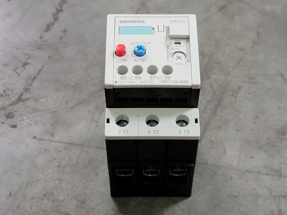 14-20 Amp Thermal Overload Relay 3RU1136-4BB0