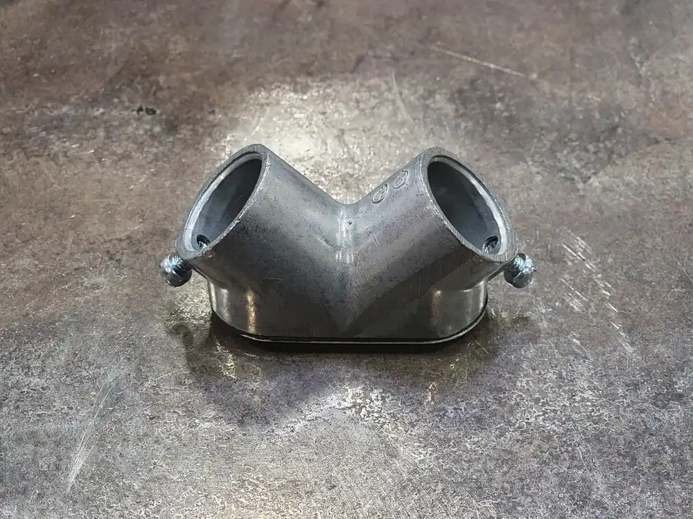 Iberville 1" Gasketed Pull Elbows CI5308-G, Zinc Alloy