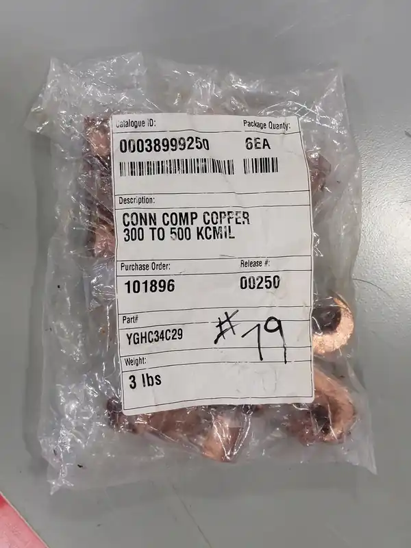 300-500 kcmil Copper Compression Connector YGHC34C29