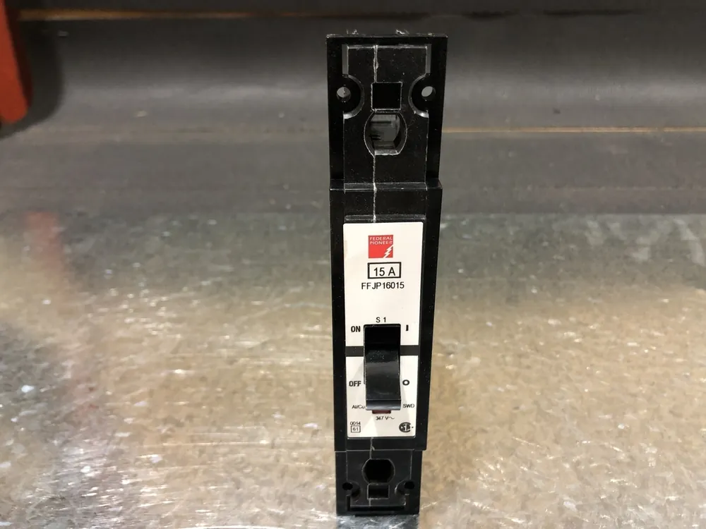 15 Amp, 1 Pole, 347 volts Circuit Breaker FFJP16015