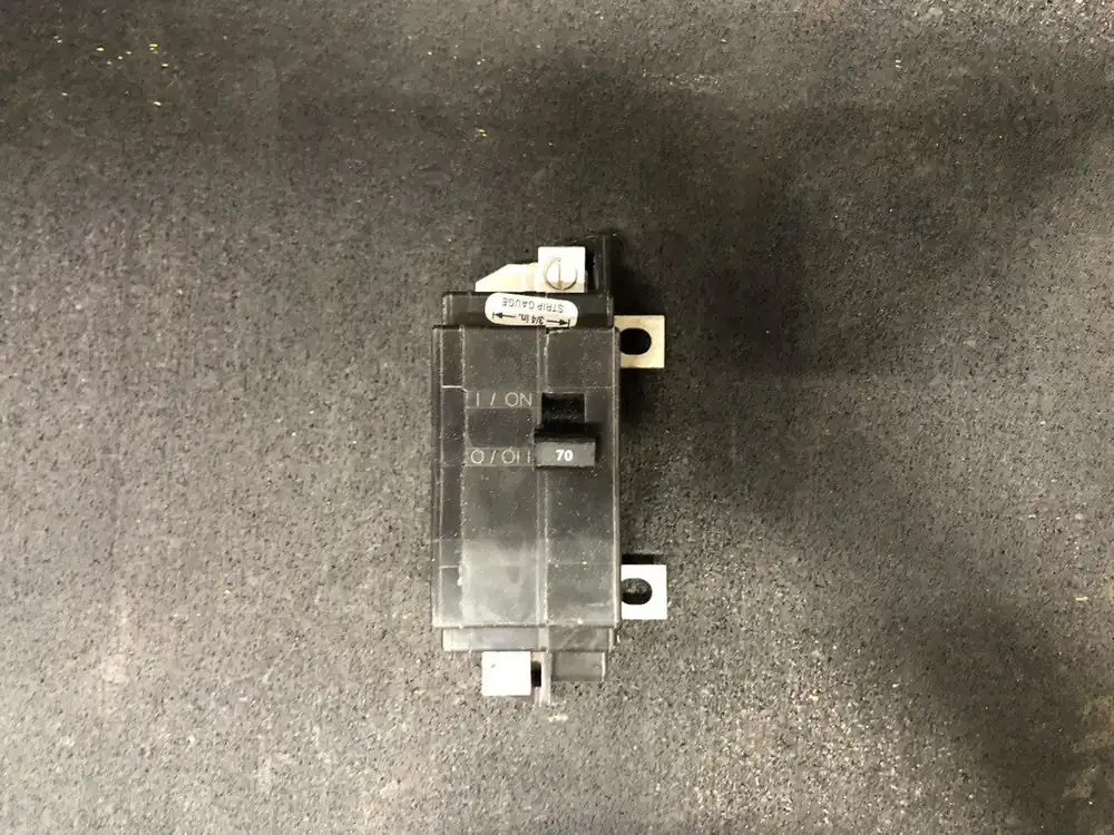 70 Amp, 2 Pole, 120/240 Volts Circuit Breaker 1C70