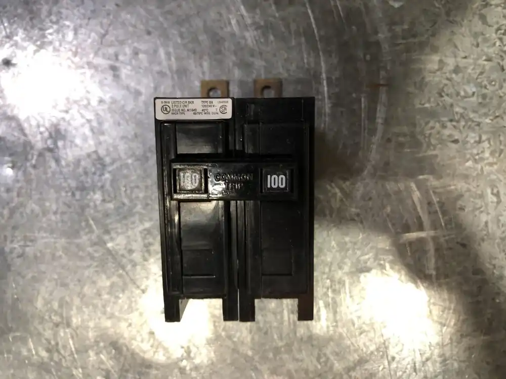 100 Amp, 2 Pole, 120/240 volts Circuit Breaker BAB2100