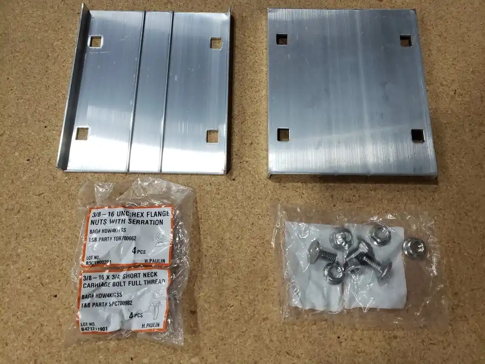 6" Splice Plate No. Al-6-SSP-H