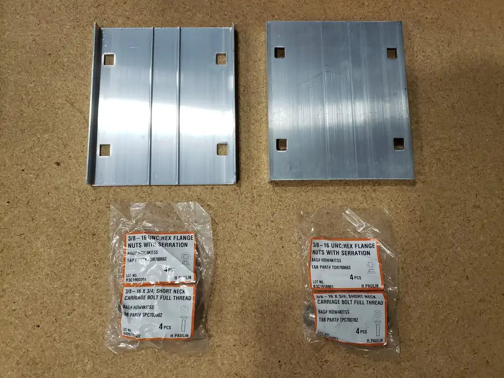 6" Splice Plate No. ABW6SSPH