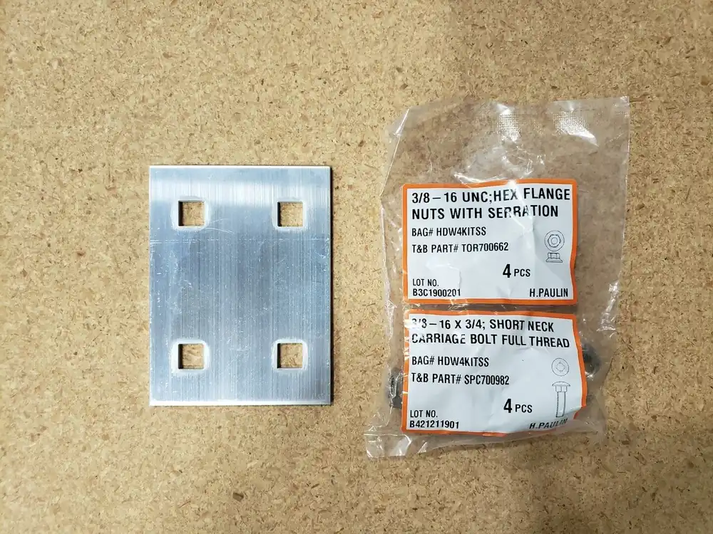 4" Splice Plate ALTW04CCSH