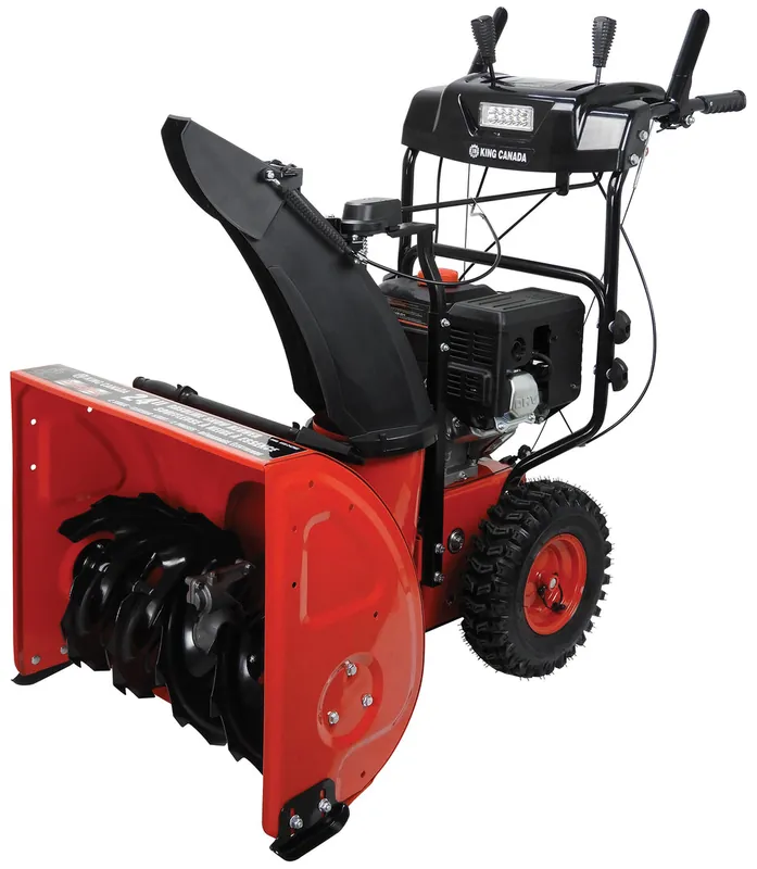 Power-Force 24" 2-Stage Gasoline Snow Blower w/ Electric Start - KCG-2421GE