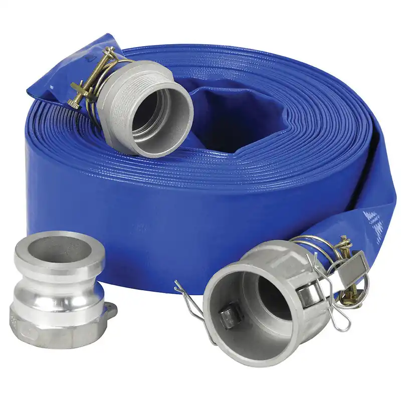Power-Force 3" x 50‘ PVC Discharge Hose Kit No. KW-503 For Water Pump