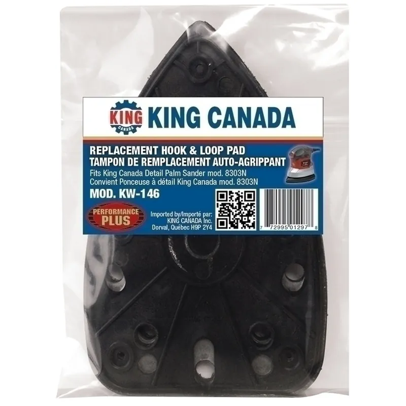 Performance Plus Replacement Hook & Loop Pad No. KW-146