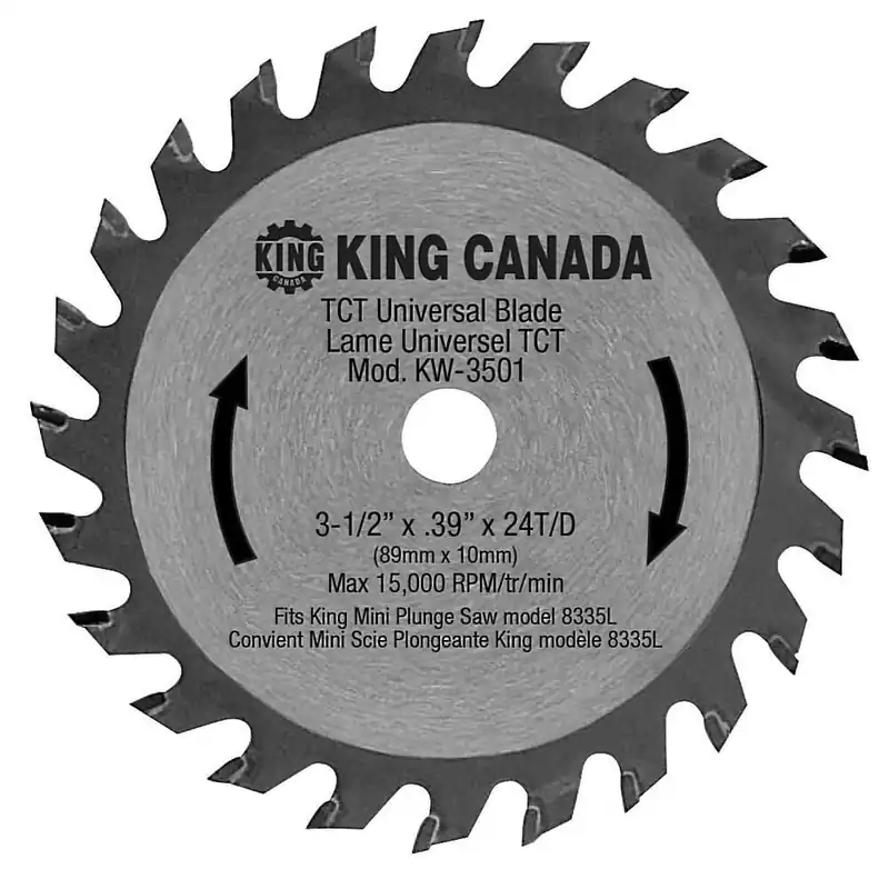 Performance Plus 3-1/2" Universal TCT Blade No. KW-3501