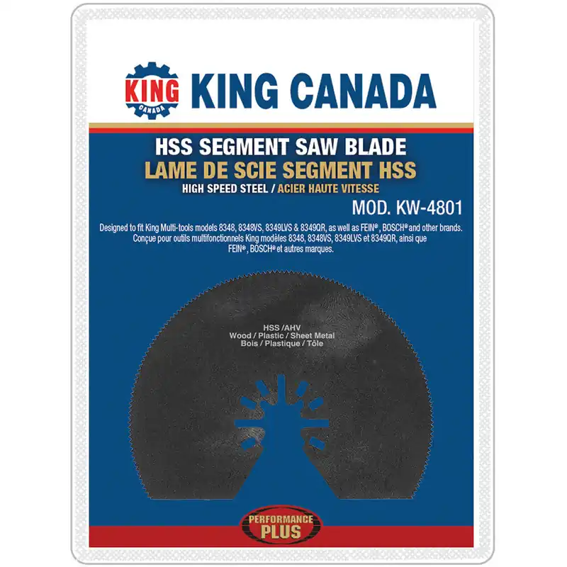 Performance Plus HSS Segment Saw Blade No. KW-4801