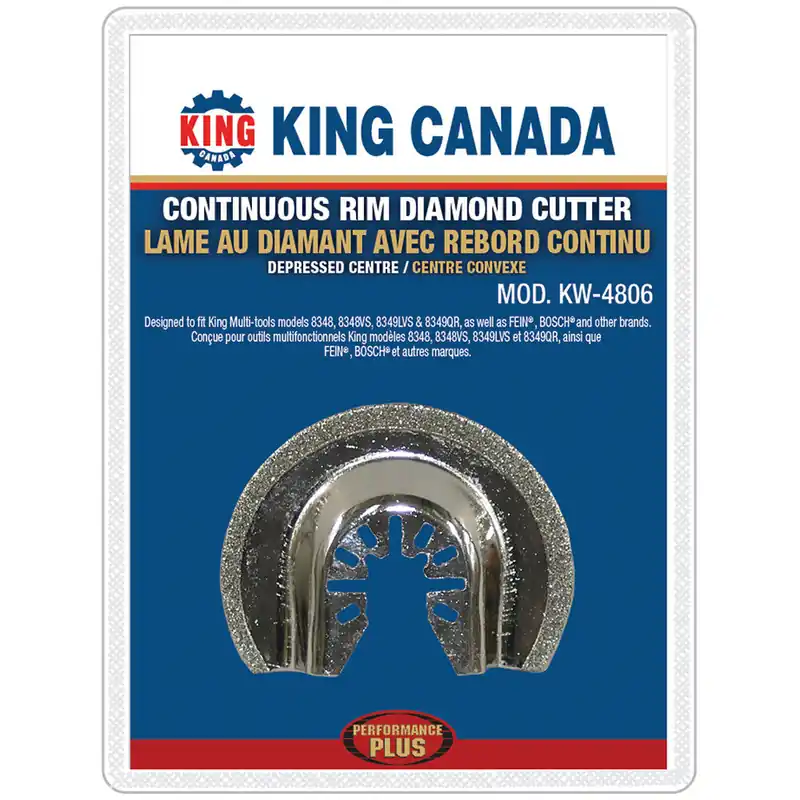 Performance Plus Continuous Rim Diamond Cutter No. KW-4806