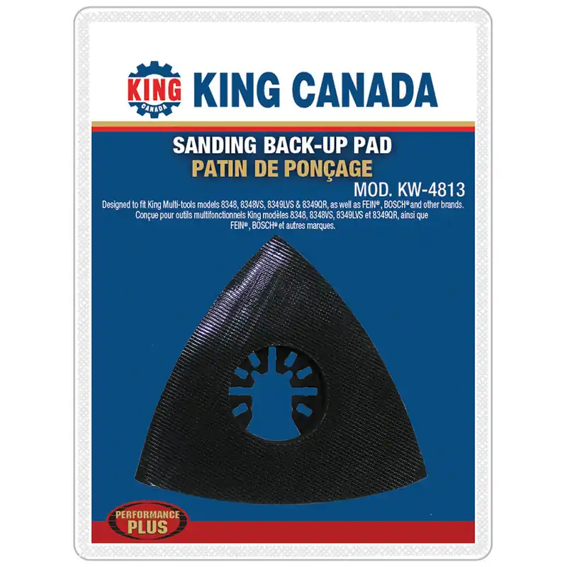 Performance Plus Sanding Back-Up Pad No.	KW-4813