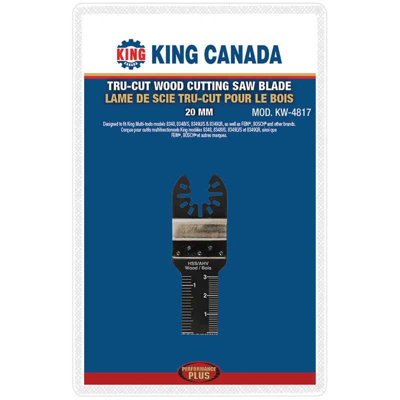 Performance Plus 20mm Tru-Cut Wood Cutting Saw Blade No. KW-4817