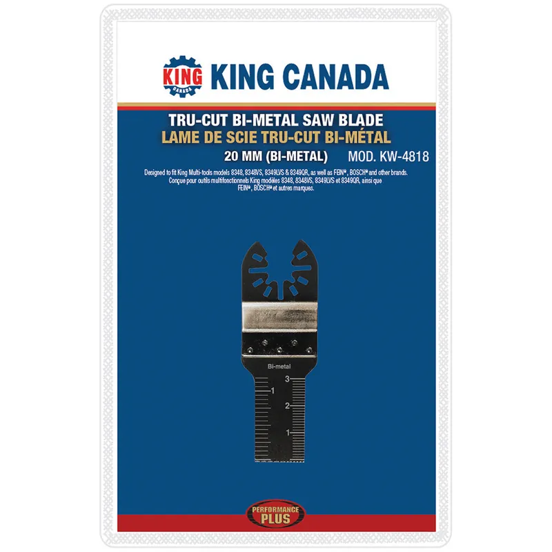 Performance Plus 20mm Tru-Cut Bi-Metal Saw Blade No. KW-4818