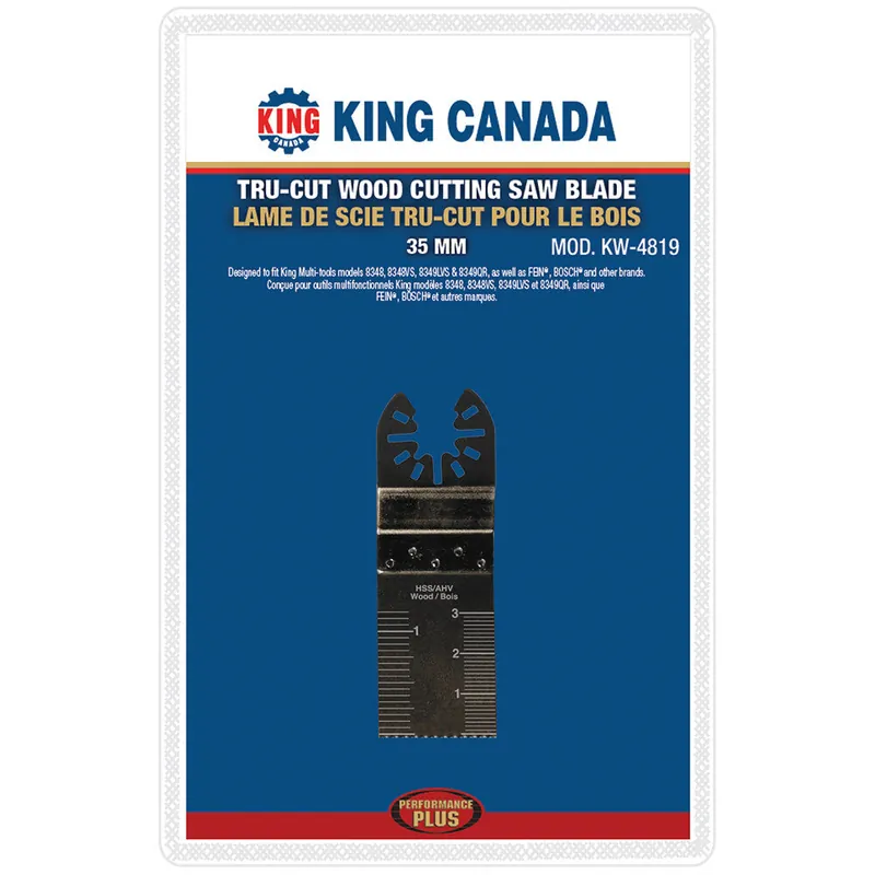 Performance Plus 35mm Tru-Cut Wood Cutting Saw Blade No. KW-4819