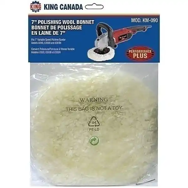 Performance Plus Replacement Wool Bonnet No.	KM-090
