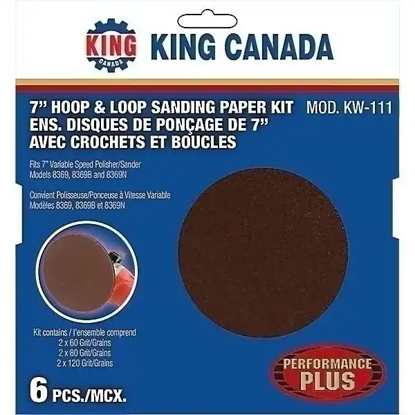 Performance Plus 7" Sanding Disc Kit No. KW-111