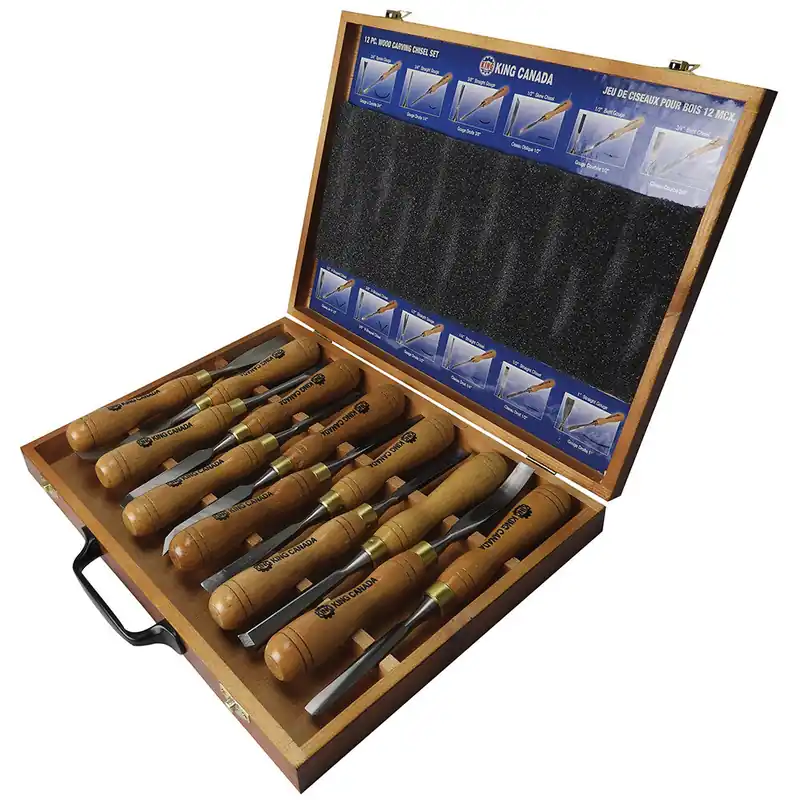 12 Pc. Wood Carving Chisel Set No. K-1212