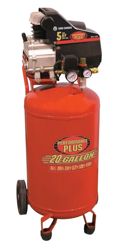 Performance Plus 5 Peak HP 20 Gallon Air Compressor No. 8498