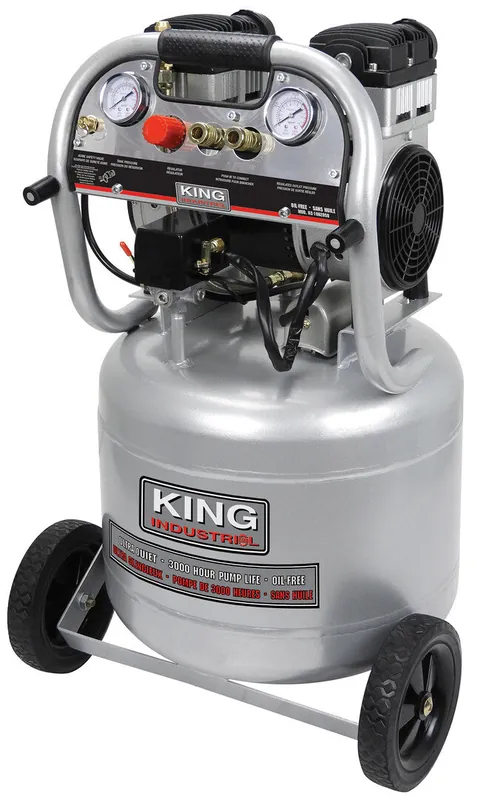 10 Gallon Ultra Quiet Oil Free Air Compressor No. KC-10020SQ