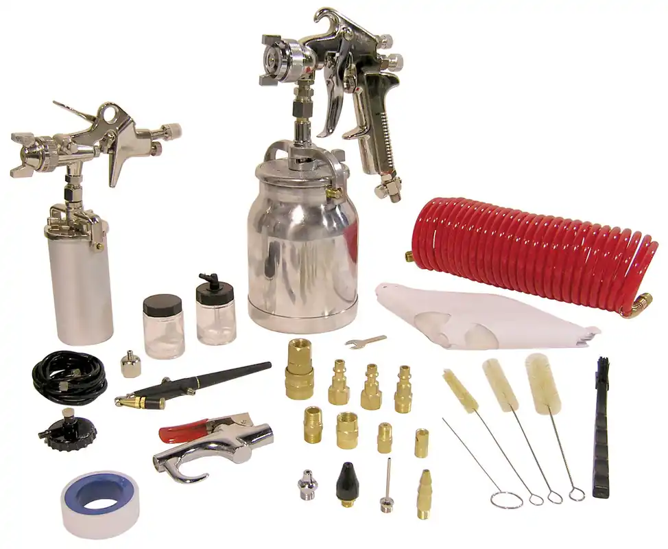 Performance Plus 43 Pc. Spray Gun Kit No. 8195
