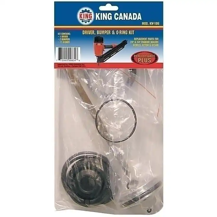 Performance Plus Driver & O-Ring Replacement Kit No. KW-106 For 8228N & 8234N