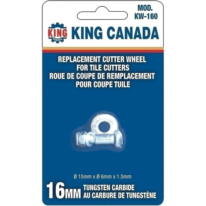 16mm Replacement Tungsten Carbide Cutter Wheel No. KW-160