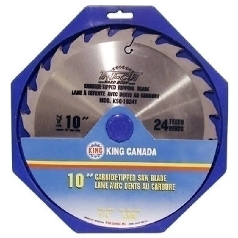 10" x 24T Tungsten Carbide Tipped Saw Blade No. KSC-1024T