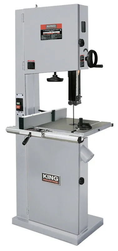 21" Wood Bandsaw w/ Resaw Guide No. KC-2102FXB